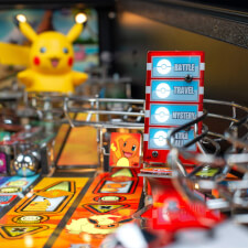 The Stern Pokémon Pro Pinball Machine features and artwork.