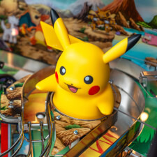 The Stern Pokémon Pro Pinball Machine features and artwork.
