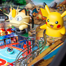 The Stern Pokémon Pro Pinball Machine features and artwork.