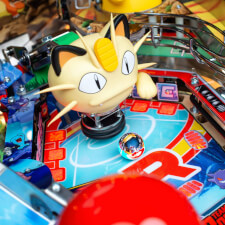 The Stern Pokémon Pro Pinball Machine features and artwork.