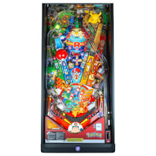 The Stern Pokémon Premium Pinball Machine playfield.