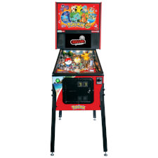 The Stern Pokémon Premium Pinball Machine front.