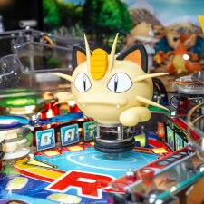 The Stern Pokémon Premium Pinball Machine artwork and features.
