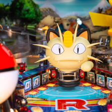 The Stern Pokémon Premium Pinball Machine artwork and features.
