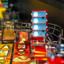 The Stern Pokémon Premium Pinball Machine artwork and features.