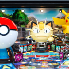 The Stern Pokémon Premium Pinball Machine artwork and features.