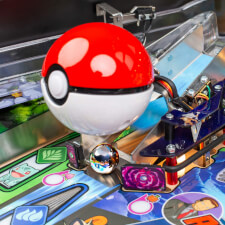 The Stern Pokémon Premium Pinball Machine artwork and features.