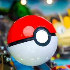 The Stern Pokémon Premium Pinball Machine artwork and features.