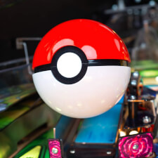 The Stern Pokémon Premium Pinball Machine artwork and features.