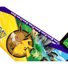 The Stern Pokémon Limited Edition Pinball Machine cabinet features.