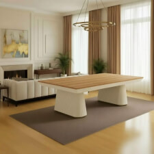 The Fryda Slate Bed Pool Table in Ral colour with top.