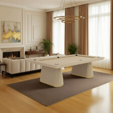 The Fryda Slate Bed Pool Table in Ral colour.