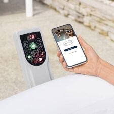 The Lay-Z-Spa Tuscany Airjet Hot Tub App.