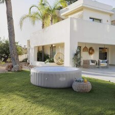 The Lay-Z-Spa Grenada AirJet Hot Tub.