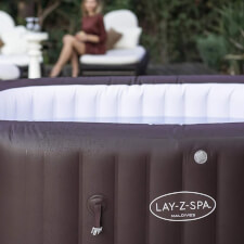 The Lay-Z-Spa Maldives Hydrojet Pro Hot Tub Close Up.