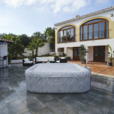 The Lay-Z-Spa San Francisco HydroJet Pro Hot Tub Cover.