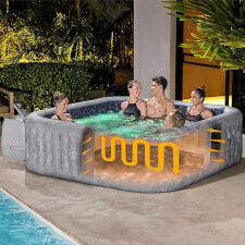 The Lay-Z-Spa San Francisco HydroJet Pro Hot Tub System.