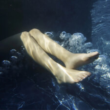 The Lay-Z-Spa Toronto AirJet Hot Tub Bubbles.