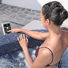 The Lay-Z-Spa Toronto AirJet Hot Tub Controller.