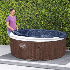 The Lay-Z-Spa Toronto AirJet Hot Tub Cover.