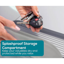 The Hot Tub 4-in-1 Accessory Tray Storage.