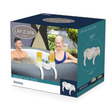 The Lay-Z-Spa Hot Tub Drinks Holder Box.