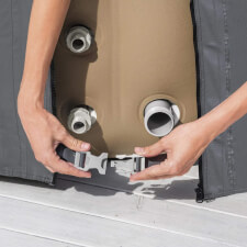 The Circular Round Thermal Hot Tub Cover Lock.