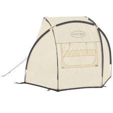 The Lay-Z-Spa Detachable Hot Tub Canopy Back.