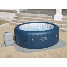 The Laz-Y-Spa Square Floor Protector Mat.