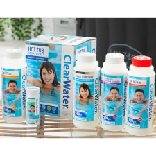 The Lay-Z-Spa Clearwater Spa Starter Kit.