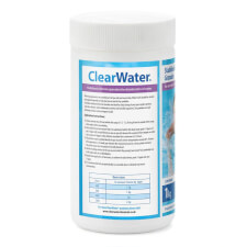 The Lay-Z-Spa Clearwater 1kg Chlorine Granules back Instructions.