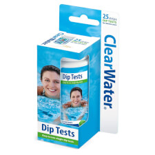 The Lay-Z-Spa Clearwater Package of 25 Test Strips .