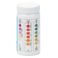 The Lay-Z-Spa Clearwater 50 Test Strips Instructions.