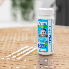 The Lay-Z-Spa Clearwater 25 Test Strips.