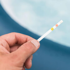The Lay-Z-Spa Clearwater Test Strip.