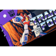 The Transformers: More Than Meets The Eye Limited Edition Pinball Machine Artwork by Stern.