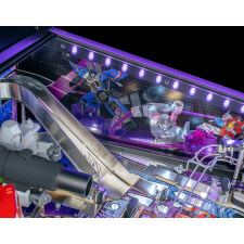The Transformers: More Than Meets The Eye Limited Edition Pinball Machine Artwork by Stern.