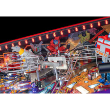 The Transformers: More Than Meets The Eye Limited Edition Pinball Machine Artwork by Stern.