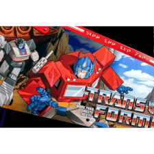 The Transformers: More Than Meets The Eye Limited Edition Pinball Machine Artwork by Stern.