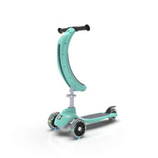 The Ride-Ezy Kick & Go Ride On & Scooter in Kingficher Blue colour option.