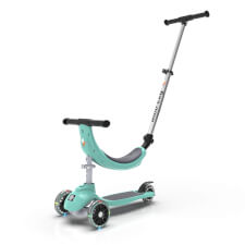The Ride-Ezy Kick & Go Ride On & Scooter in Kingficher Blue colour option.