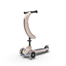 The Ride-Ezy Kick & Go Ride On & Scooter in Sandy colour option.