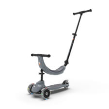 The Ride-Ezy Kick & Go Ride On & Scooter in Thundercloud colour option.