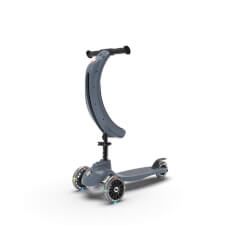 The Ride-Ezy Kick & Go Ride On & Scooter in Thundercloud colour option.