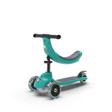 The Ride-Ezy Kick & Go Ride On & Scooter in Thundercloud colour option.