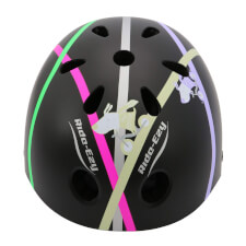 The Ride-ezy Hector Helmet (48-53cm) in Black Colour Option.