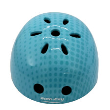 The Ride-ezy Hector Helmet (48-53cm) in Kingfisher Colour Option.
