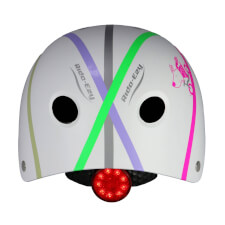 The Ride-ezy Hector Helmet (48-53cm) in White Colour Option.