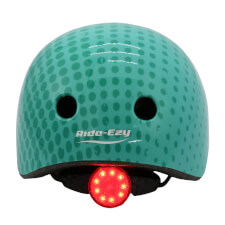 The Ride-ezy Hector Helmet (48-53cm) in Woodland GreenColour Option.