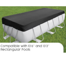 The 13ft Rectangular Power Steel Pool Cover Compatibility.